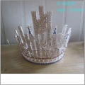 Wholesale Fashion pearl large pageant tiara full tall kings crowns pictures kings crowns pictures tiara